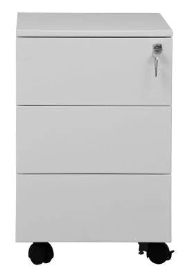 PROREGAL Rollcontainer Lynx | 1 Schublade & 1 Hängeschub| HxBxT 61x40x60 Cm | Weiß 6 PROREGAL Rollcontainer Lynx | 1 Schublade & 1 Hängeschub| HxBxT 61x40x60 Cm | Weiß – Bild 4