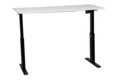 PROREGAL Elektrisch Höhenverstellbarer Schreibtisch Zebra | HxBxT 70-116x180x80 Cm | Schwarz-Weiß -Proregal cbdefabe 84e2 4d87 a07a 090ec7dd4248