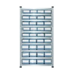 PROREGAL Fachbodenregal Mit 36x Regalkästen 300 BH | 9 Fachböden | HxBxT 197x112x40cm | Fachlast 180kg | Verzinkt 12 PROREGAL Fachbodenregal Mit 36x Regalkästen 300 BH | 9 Fachböden | HxBxT 197x112x40cm | Fachlast 180kg | Verzinkt -Proregal cc0fa810 5074 4456 bad7 285fdd0315a7