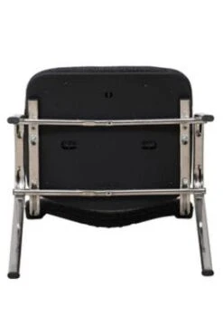 PROREGAL Stapelstuhl Bat| HxBxT 75x47x42 Cm | Chrom-Anthrazit -Proregal cfcf5425 4457 4502 b3eb e30888cbd417