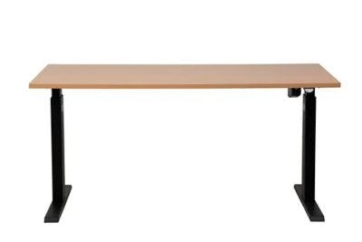 PROREGAL Elektrisch Höhenverstellbarer Schreibtisch Zebra | HxBxT 70-116x160x80 Cm | Schwarz-Buche 3 PROREGAL Elektrisch Höhenverstellbarer Schreibtisch Zebra | HxBxT 70-116x160x80 Cm | Schwarz-Buche