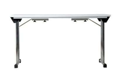 PROREGAL Klapptisch Lizard | T-Fuß-Gestell-Rund | HxBxT 75x180x80 Cm | Chrom-Grau 9 PROREGAL Klapptisch Lizard | T-Fuß-Gestell-Rund | HxBxT 75x180x80 Cm | Chrom-Grau – Bild 7