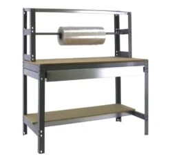 Packtisch Buffalo Mit Schubfach | HxBxT 84x150x76cm | Traglast 600kg | Blau -Proregal dfd08649 804d 48c3 8b1d 101312f38cbe 2