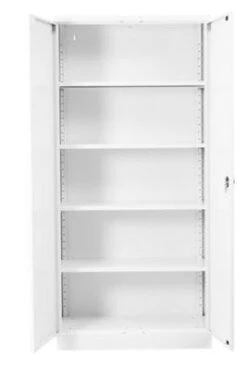 PROREGAL Stahlschrank Bee | HxBxT 195x92x50 Cm | Weiß -Proregal ececd20f cd3a 452c a268 7370c6c4780a