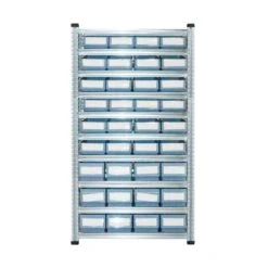 PROREGAL Fachbodenregal Mit 36x Regalkästen 300 BH | 9 Fachböden | HxBxT 197x112x40cm | Fachlast 180kg | Verzinkt 13 PROREGAL Fachbodenregal Mit 36x Regalkästen 300 BH | 9 Fachböden | HxBxT 197x112x40cm | Fachlast 180kg | Verzinkt -Proregal f19eff69 fd96 4ba6 bd1e 3b5390157dfc