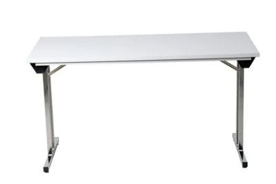 PROREGAL Klapptisch Lizard | T-Fuß-Gestell-Rund | HxBxT 75x140x70 Cm | Chrom-Grau 7 PROREGAL Klapptisch Lizard | T-Fuß-Gestell-Rund | HxBxT 75x140x70 Cm | Chrom-Grau – Bild 5