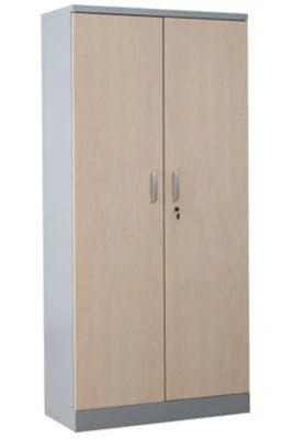 PROREGAL Aktenschrank Beetle | HxBxT 195x92x42 Cm | Silber-Ahorn 8 PROREGAL Aktenschrank Beetle | HxBxT 195x92x42 Cm | Silber-Ahorn – Bild 6